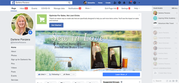 How to Create and Set-Up a Professional Author Page On Facebook ...