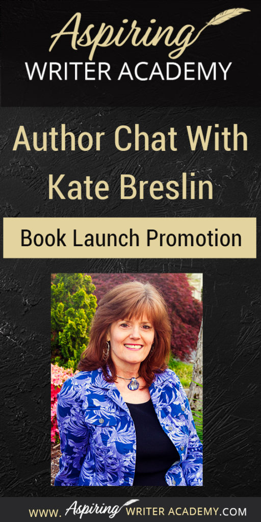 Kate Breslin, an award-winning author of Christian historical fiction, discusses her strategy for book launch promotion and offers several ideas to help aspiring writers build their own group of influencers (or Street Team). Also learn tips for networking, creating promotional materials, and lining up book signing events in this fun, interactive interview conducted by Darlene Panzera.