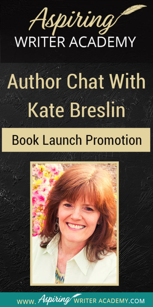 Kate Breslin, an award-winning author of Christian historical fiction, discusses her strategy for book launch promotion and offers several ideas to help aspiring writers build their own group of influencers (or Street Team). Also learn tips for networking, creating promotional materials, and lining up book signing events in this fun, interactive interview conducted by Darlene Panzera.