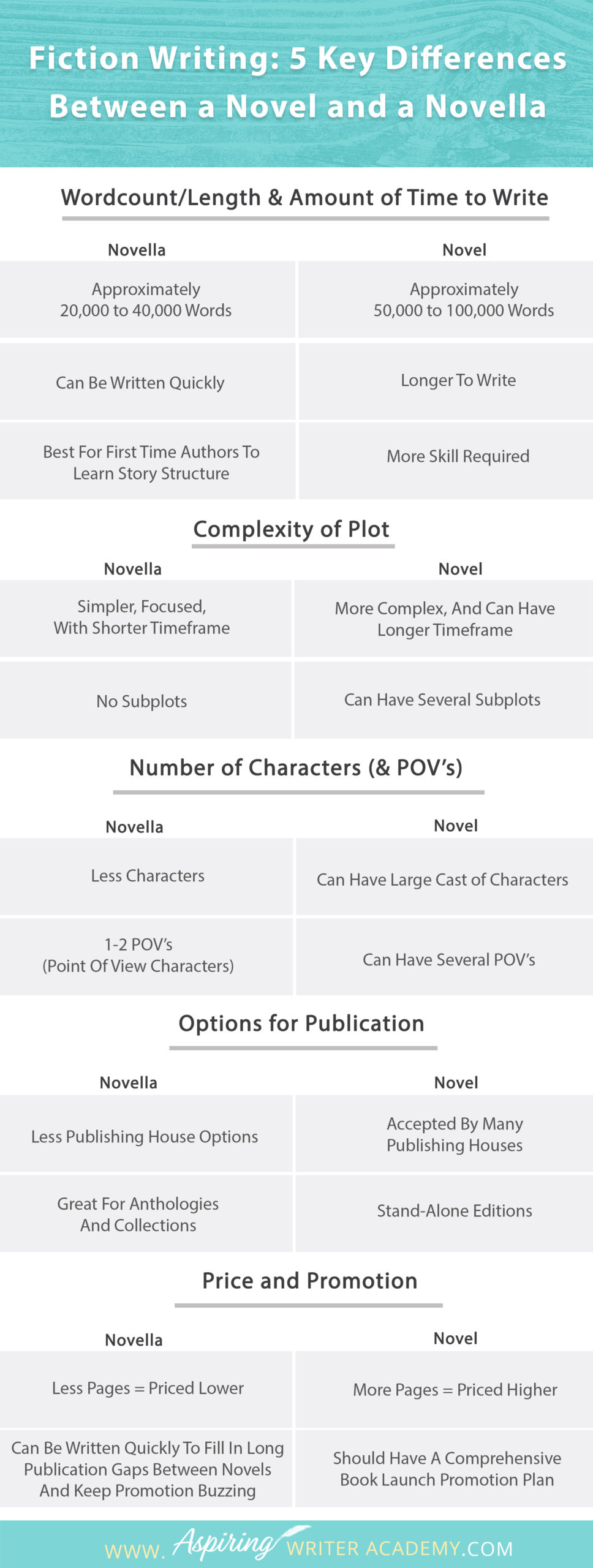 novel vs an essay