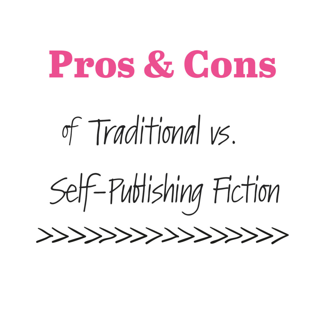 If you are an aspiring writer, you may be wondering whether you should self-publish or try to have your book published by a traditional publisher. What are the benefits? The cost? How hard is it to do? Do you need an agent? How much time is involved? What resources do you need or what skills do you need to know? In our post, Pros and Cons of Self-Publishing Fiction, we give you some of the advantages and disadvantages to help you decide which path is right for you.