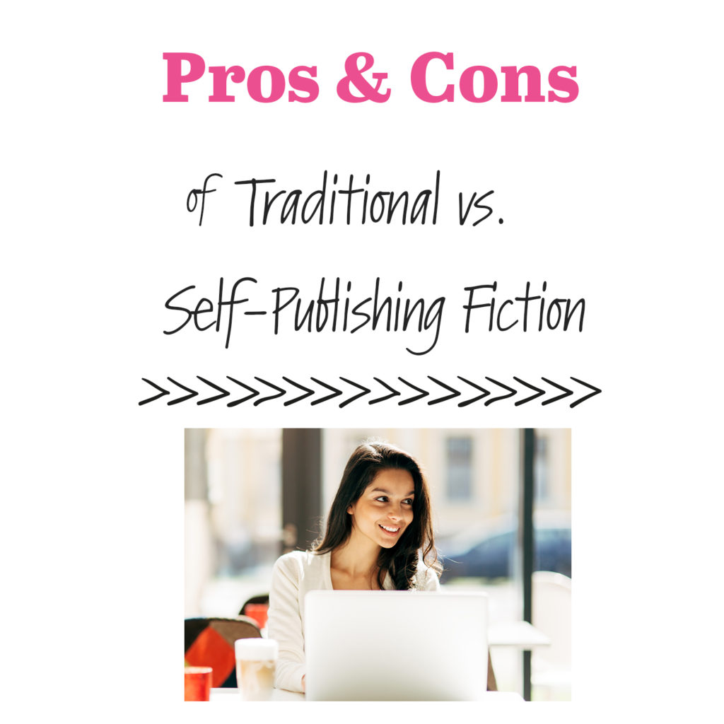 If you are an aspiring writer, you may be wondering whether you should self-publish or try to have your book published by a traditional publisher. What are the benefits? The cost? How hard is it to do? Do you need an agent? How much time is involved? What resources do you need or what skills do you need to know? In our post, Pros and Cons of Self-Publishing Fiction, we give you some of the advantages and disadvantages to help you decide which path is right for you.