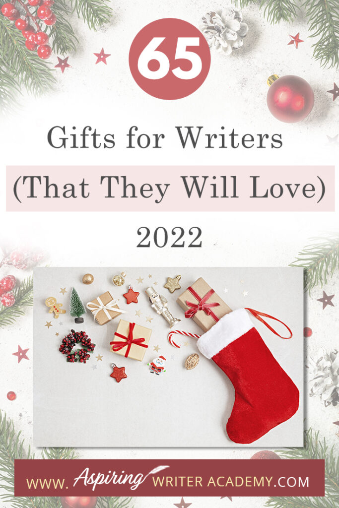 Are you struggling to find that perfect gift for the novelist in your life? You are in luck! We have gathered tons of ideas in one place and put together a list of 65 Gifts for Writers (That They Will Love) 2022. We hope that this post will help you find the perfect gift for writers, editors, and critique partners.