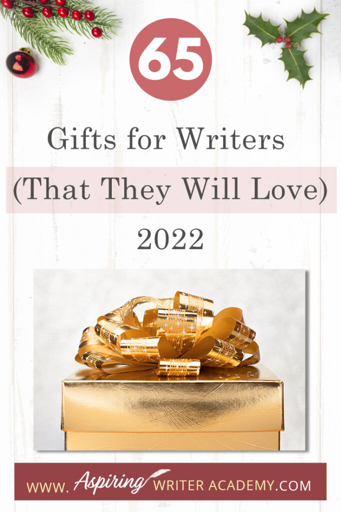 Are you struggling to find that perfect gift for the novelist in your life? You are in luck! We have gathered tons of ideas in one place and put together a list of 65 Gifts for Writers (That They Will Love) 2022. We hope that this post will help you find the perfect gift for writers, editors, and critique partners.