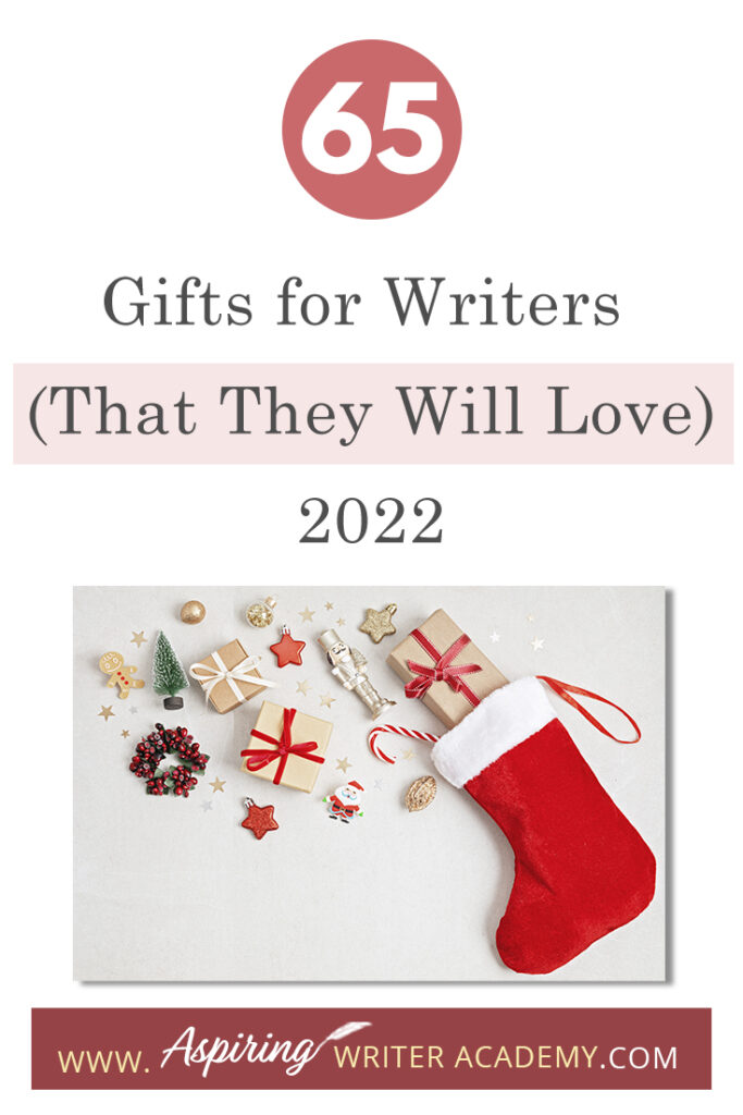 Are you struggling to find that perfect gift for the novelist in your life? You are in luck! We have gathered tons of ideas in one place and put together a list of 65 Gifts for Writers (That They Will Love) 2022. We hope that this post will help you find the perfect gift for writers, editors, and critique partners.