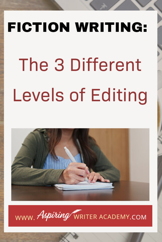 What is the best way to edit a manuscript? Do you even know where to start? Are you familiar with the difference between revisions, line edits, and copy edits? In our post, Fiction Writing: 3 Levels of Editing Your Story, we discuss the various phases of editing with checklists to help you get started so you can make your novel the best it can be!