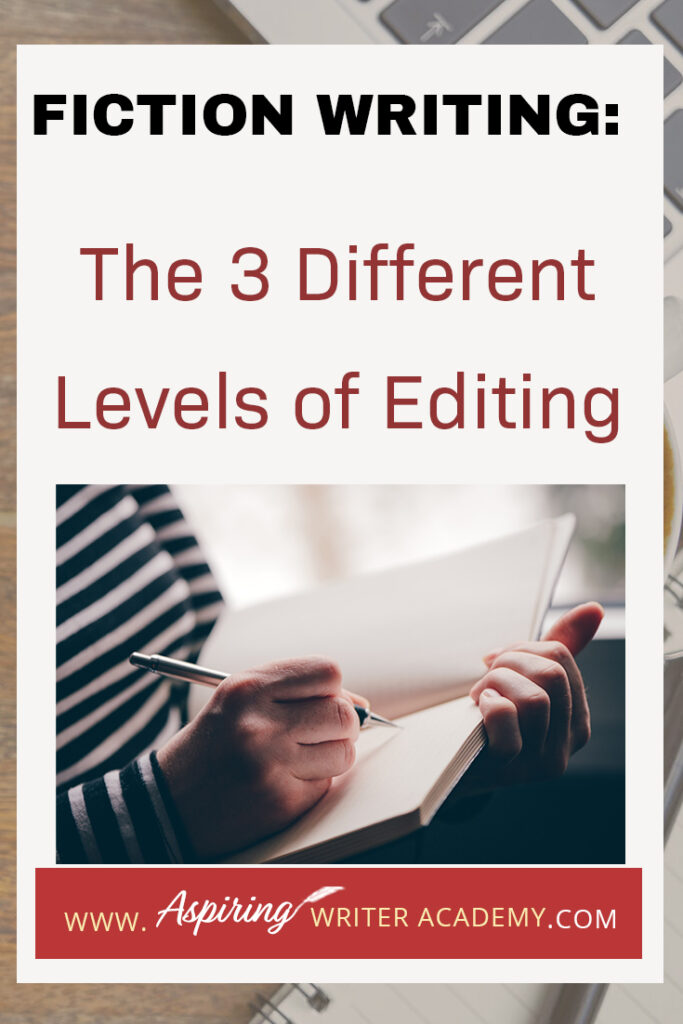 What is the best way to edit a manuscript? Do you even know where to start? Are you familiar with the difference between revisions, line edits, and copy edits? In our post, Fiction Writing: 3 Levels of Editing Your Story, we discuss the various phases of editing with checklists to help you get started so you can make your novel the best it can be!