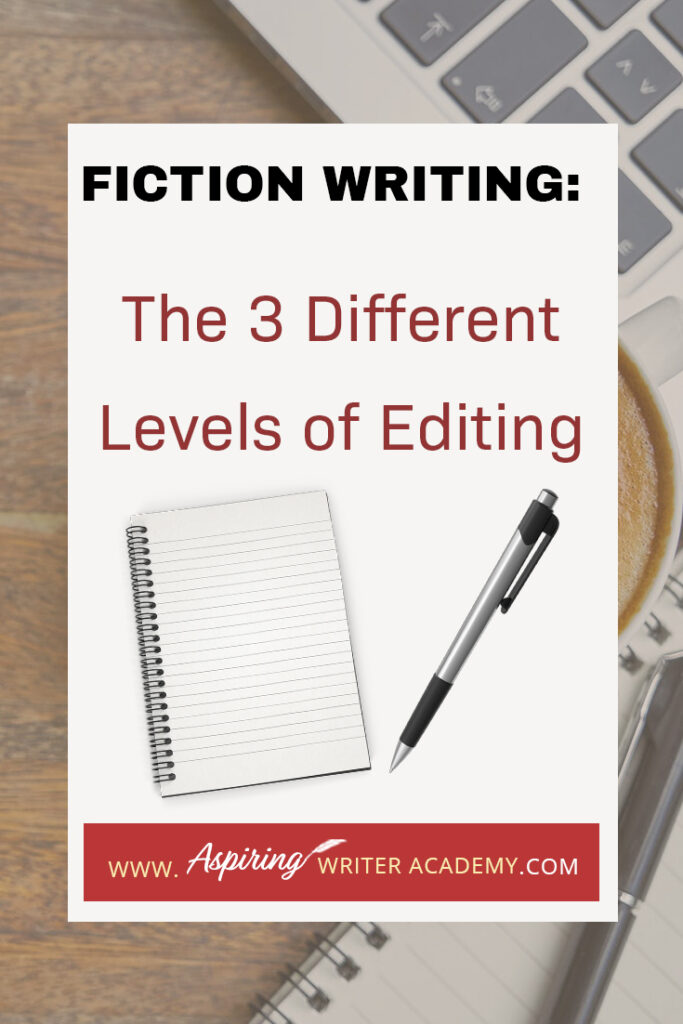 What is the best way to edit a manuscript? Do you even know where to start? Are you familiar with the difference between revisions, line edits, and copy edits? In our post, Fiction Writing: 3 Levels of Editing Your Story, we discuss the various phases of editing with checklists to help you get started so you can make your novel the best it can be!