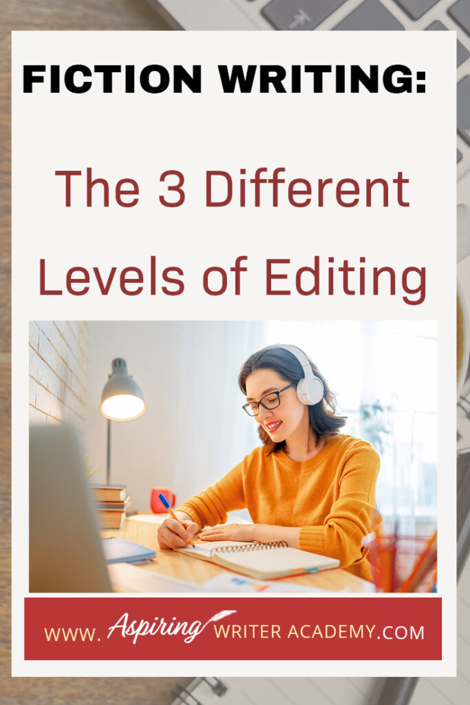 What is the best way to edit a manuscript? Do you even know where to start? Are you familiar with the difference between revisions, line edits, and copy edits? In our post, Fiction Writing: 3 Levels of Editing Your Story, we discuss the various phases of editing with checklists to help you get started so you can make your novel the best it can be!