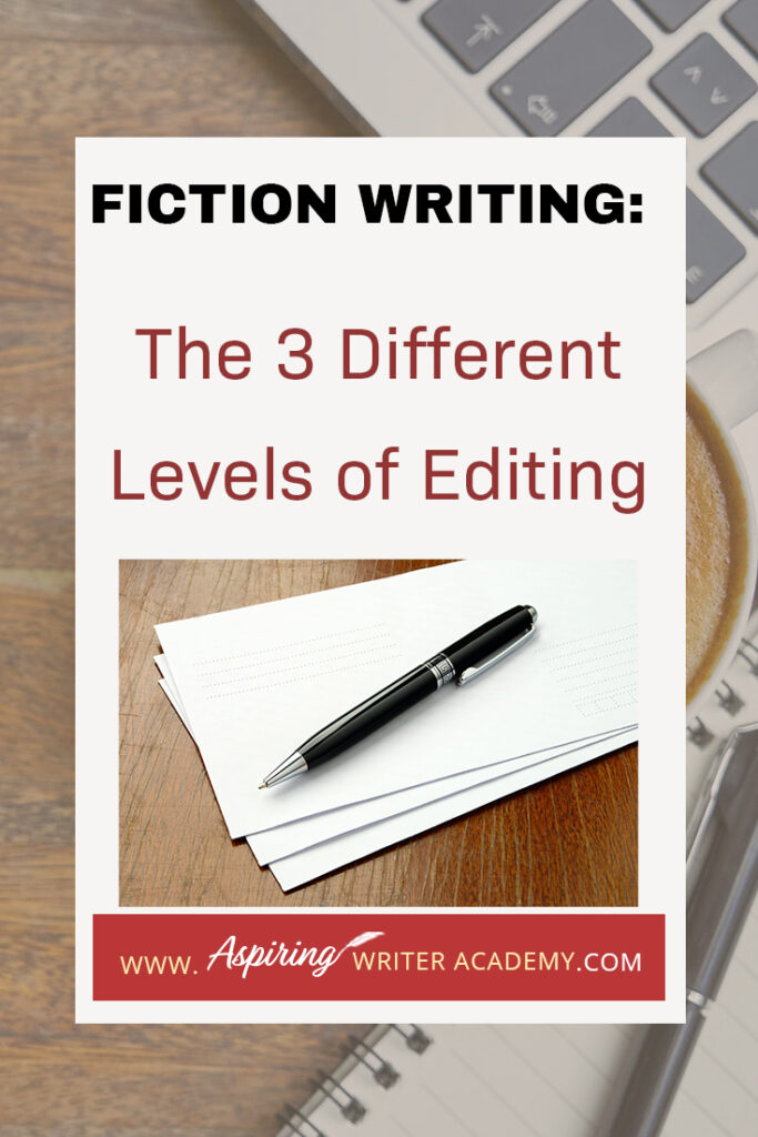 What is the best way to edit a manuscript? Do you even know where to start? Are you familiar with the difference between revisions, line edits, and copy edits? In our post, Fiction Writing: 3 Levels of Editing Your Story, we discuss the various phases of editing with checklists to help you get started so you can make your novel the best it can be!