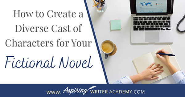 How to Create a Diverse Cast of Characters for Your Fictional Novel