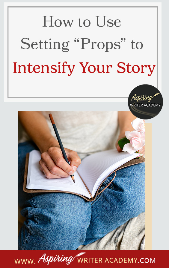 What exactly is a “prop” in a fictional story? How can you use props to spice up a particular scene or increase the conflict on the pages of your novel? In our post, How to Use Setting “Props” to Intensify Your Story, we discuss 3 ways you can use items in the setting to write vivid description, reveal character, and elevate the conflict.