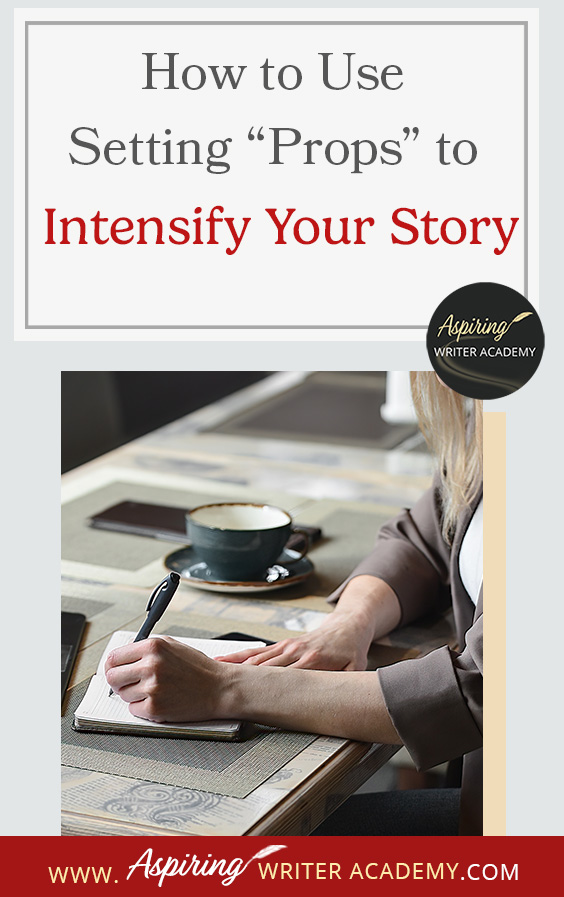 What exactly is a “prop” in a fictional story? How can you use props to spice up a particular scene or increase the conflict on the pages of your novel? In our post, How to Use Setting “Props” to Intensify Your Story, we discuss 3 ways you can use items in the setting to write vivid description, reveal character, and elevate the conflict.