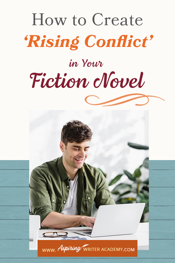 ‘Rising Conflict’ in a fictional novel adds tension, moves the story forward, and helps create character change. But what exactly is rising conflict? Does every book need conflict? And what is the difference between internal and external conflict? In How to Create ‘Rising Conflict’ in Your Fiction Novel, we address each of these questions and show you step-by-step how to create rising conflict at the scene and overall story level to write a riveting book your readers will love.