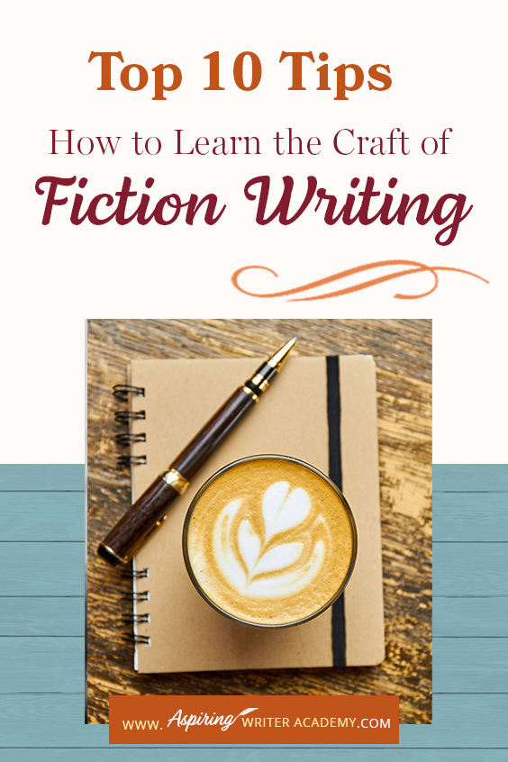 Where do you go to learn the craft of fiction writing? Many writers start a manuscript without any instruction only to lose their way halfway through the novel. Even more frustrating is going to a writer’s conference that focuses on publishing and marketing more than how to write your first book. In Top 10 Tips: How to Learn the Craft of Fiction Writing we give you links, resources, and valuable information to help you develop your skills and take your writing to the next level.