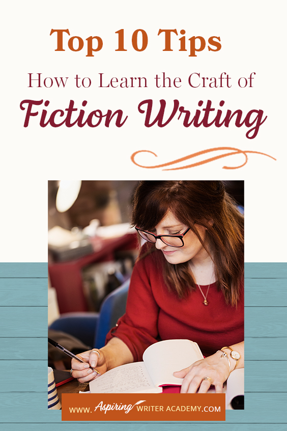 Where do you go to learn the craft of fiction writing? Many writers start a manuscript without any instruction only to lose their way halfway through the novel. Even more frustrating is going to a writer’s conference that focuses on publishing and marketing more than how to write your first book. In Top 10 Tips: How to Learn the Craft of Fiction Writing we give you links, resources, and valuable information to help you develop your skills and take your writing to the next level.