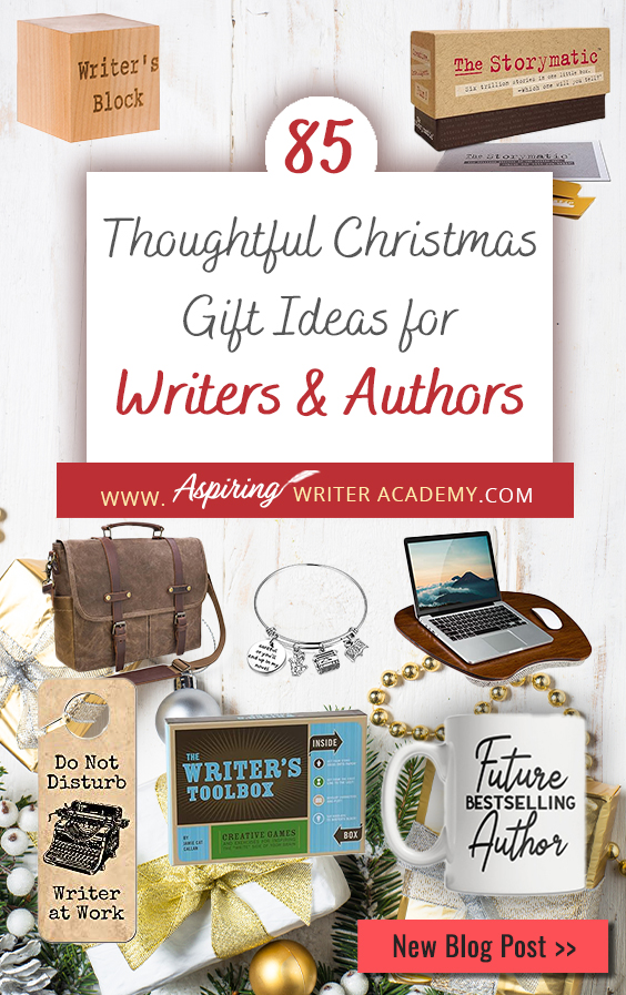 🎄 85 thoughtful Christmas gift ideas for writers and authors! From cozy comforts to creative must-haves, find the perfect present for the writer in your life. ✍️✨ #CreativeGiftIdeas #AuthorGifts #GiftsForWriters #HolidayShopping