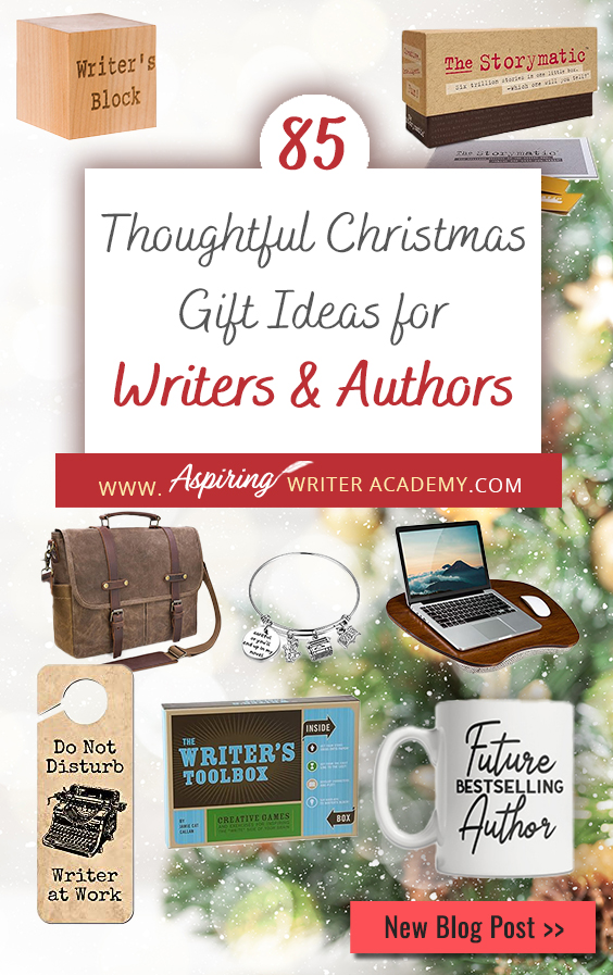 🎁 Delight the writer in your life with one of these 85 amazing Christmas gift ideas! Perfect for authors, creatives, and book lovers alike. 🎄✨ #GiftsForWriters #AuthorGiftGuide #CreativeGifts #ChristmasShopping