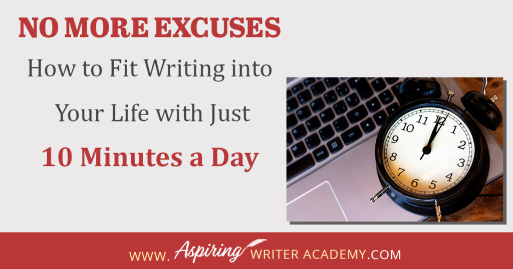 Are you passionate about writing but struggle to find the time to pursue your dream of crafting a fictional novel? Do you feel overwhelmed by your busy schedule, wishing you could incorporate writing into your hectic life? In our post, No More Excuses: How to Fit Writing into Your Life in Just 10 Minutes a Day, we outline practical strategies to help you write a book and kickstart your author journey—one manageable step at a time.