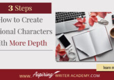 Are you struggling to craft fictional characters that truly captivate your readers? Do some of your characters come across as “flat” or ordinary? How do you decide on their daily habits or explore their backstory? In what ways do other characters shape your protagonist’s growth? In 3 Steps: How to Create Fictional Characters with More Depth, we help you go deeper into your characters' development, background, timeline, and family history, so you can bring them to life in your fictional novel.