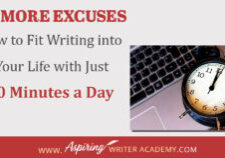 Are you passionate about writing but struggle to find the time to pursue your dream of crafting a fictional novel? Do you feel overwhelmed by your busy schedule, wishing you could incorporate writing into your hectic life? In our post, No More Excuses: How to Fit Writing into Your Life in Just 10 Minutes a Day, we outline practical strategies to help you write a book and kickstart your author journey—one manageable step at a time.